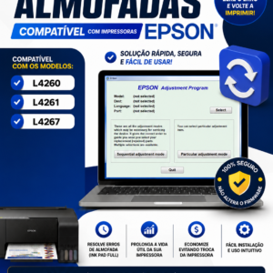 Reset Epson (adjustment program) L4260 L4261 L4267 - Acesso Imediato